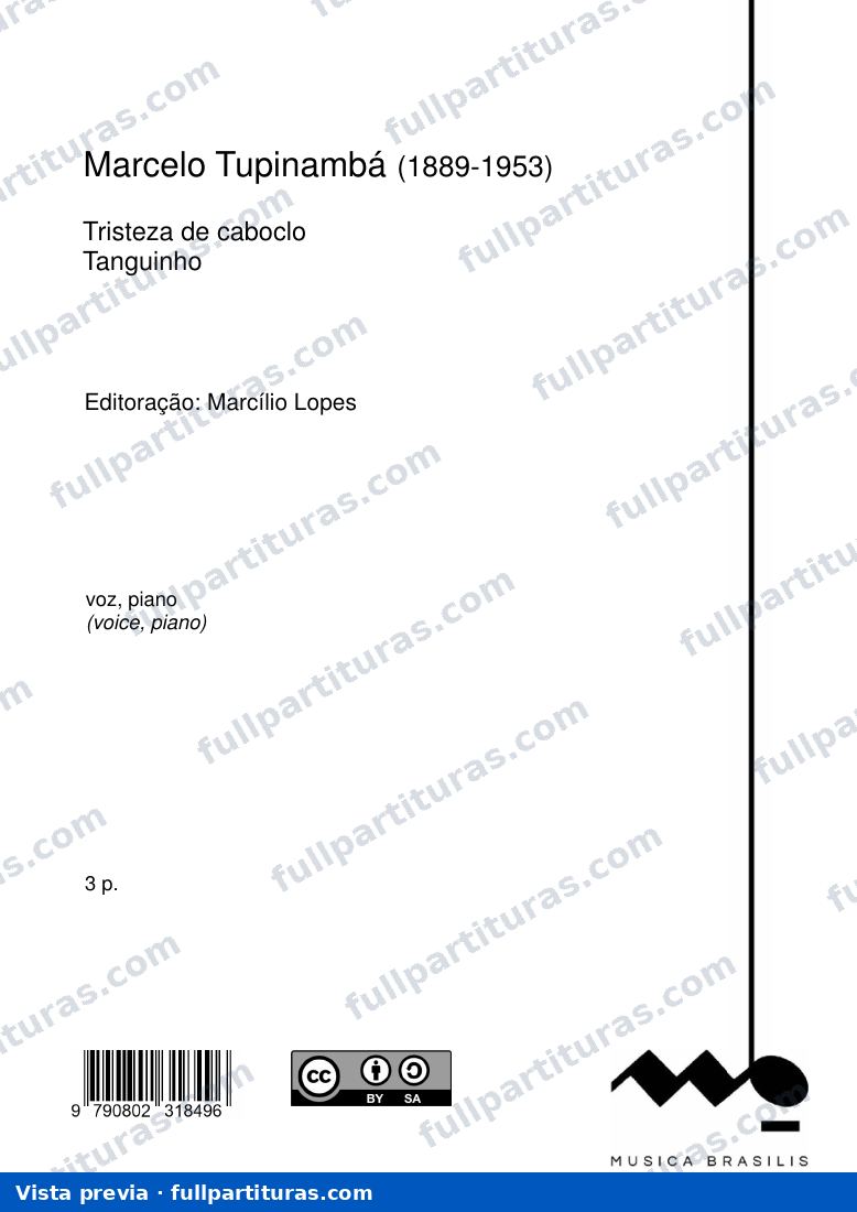 Tristeza de caboclo — preview