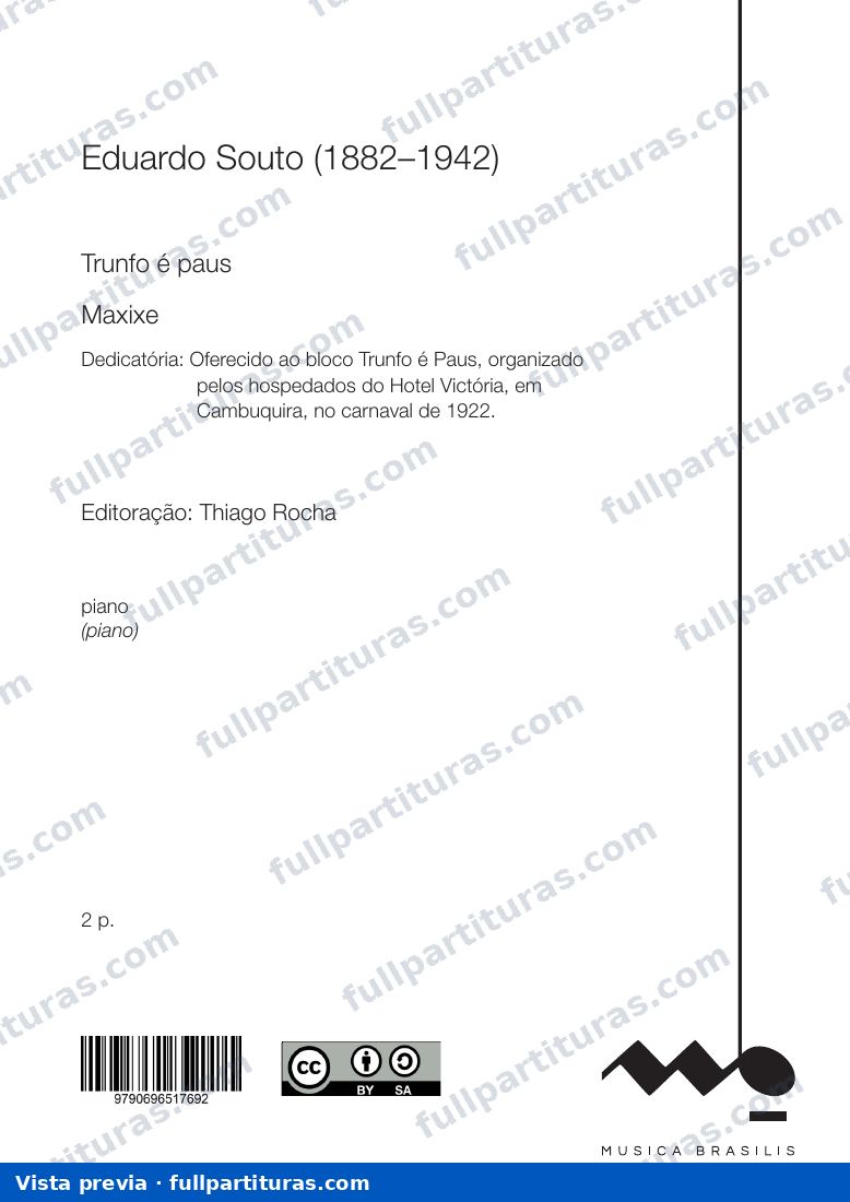 Trunfo é paus — preview