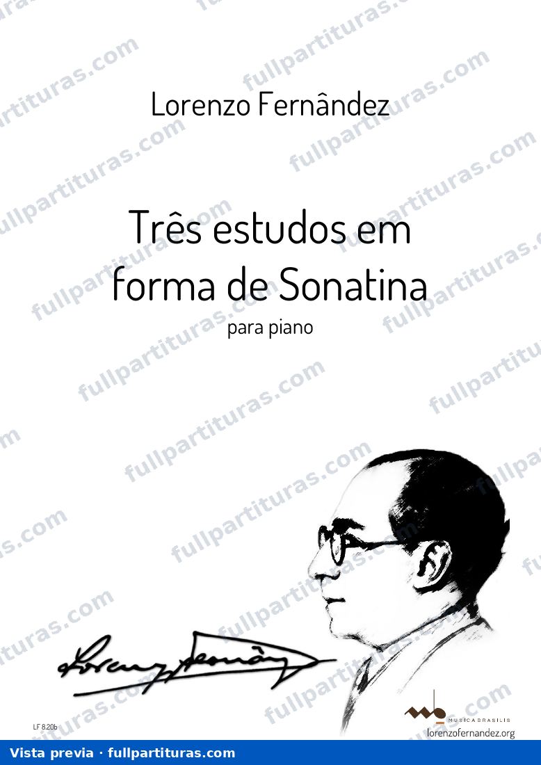 Três estudos em forma de Sonatina op.62 — preview