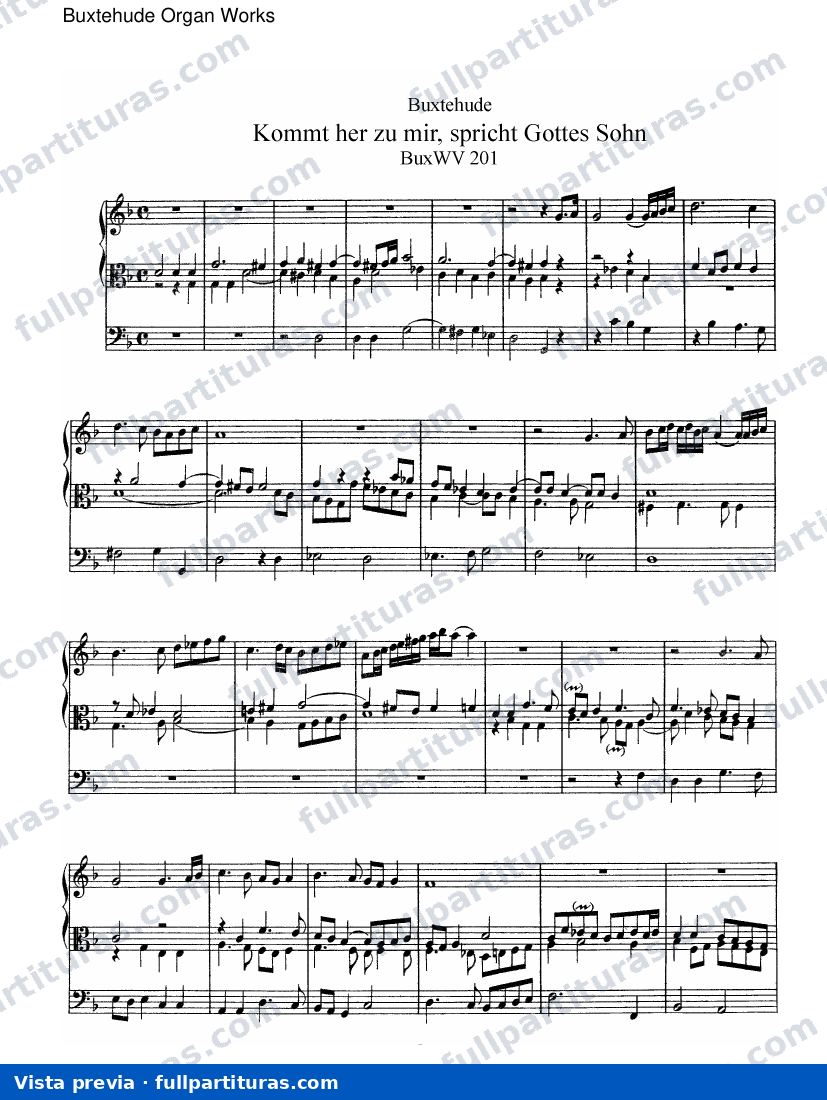 Chorale Preludes and Magnificats for Organ, BuxWV 177-224: Part 2 (BuxWV 201-210) — preview