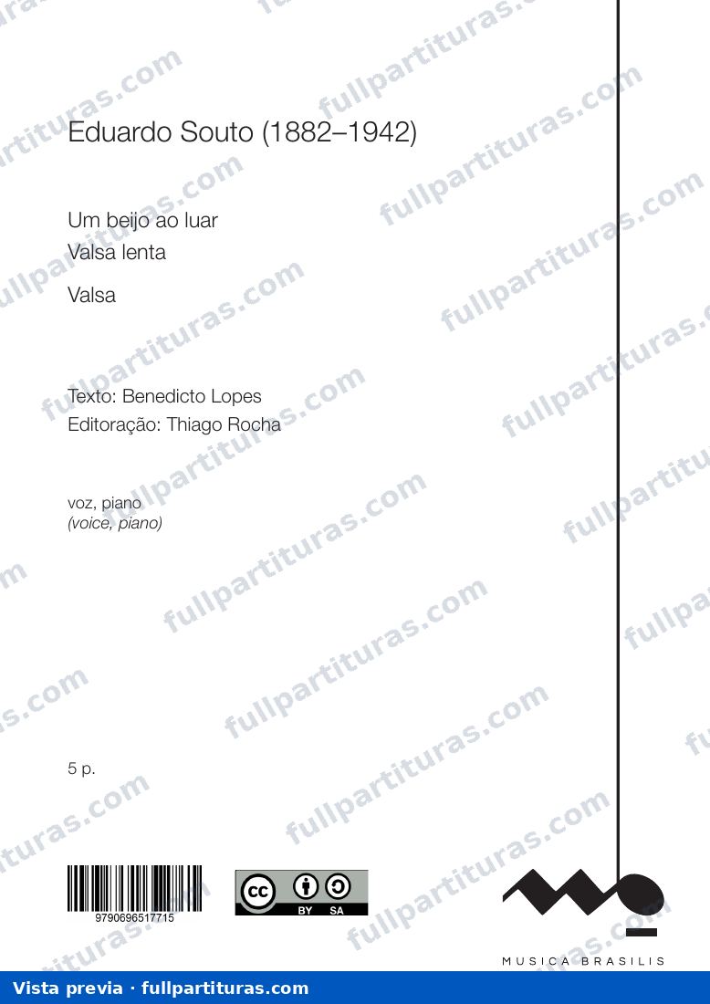 Um beijo ao luar — vista previa
