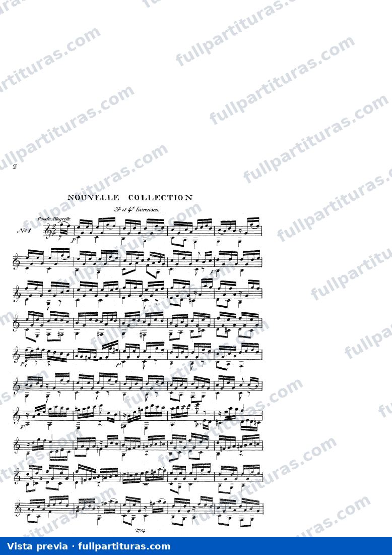 12 pequeÃ±as piezas para guitarra o lira, Op.3 — preview