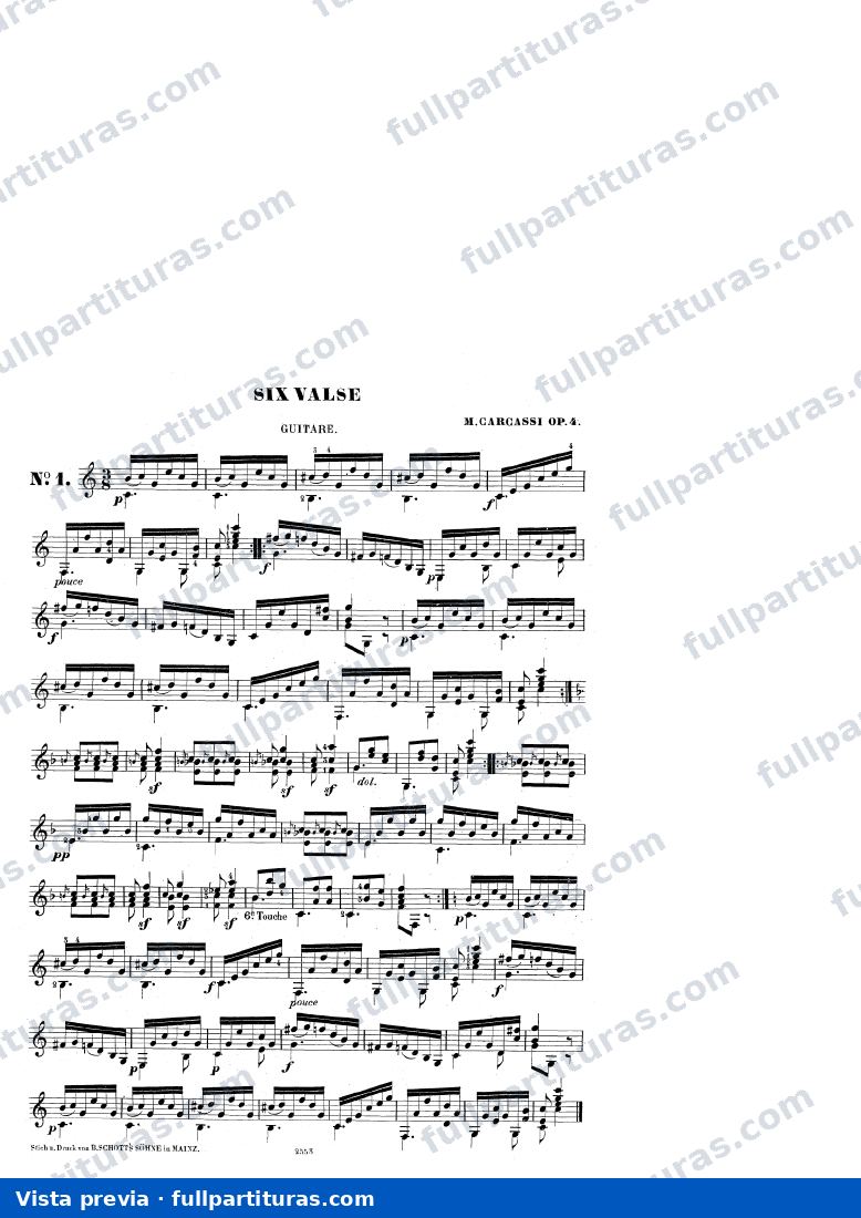 6 Waltzes, Op.4 — preview