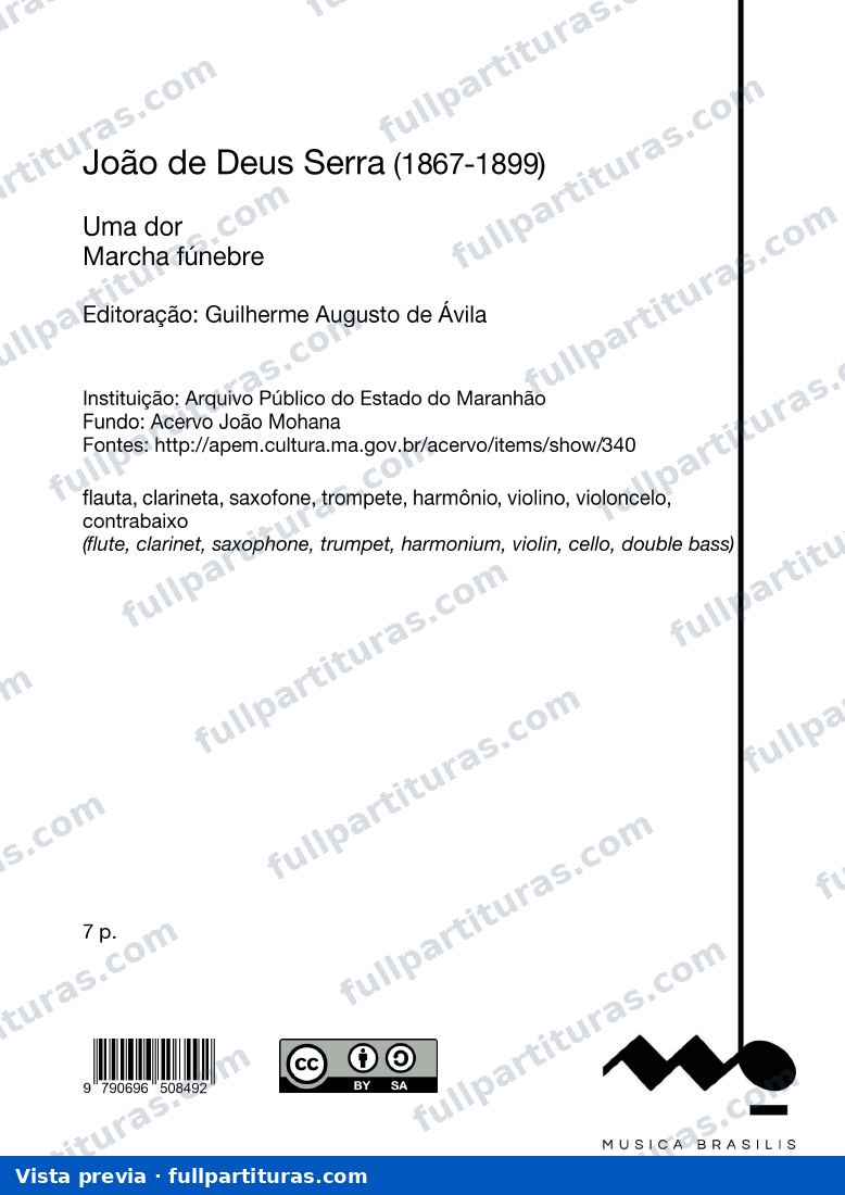 Uma dor — preview