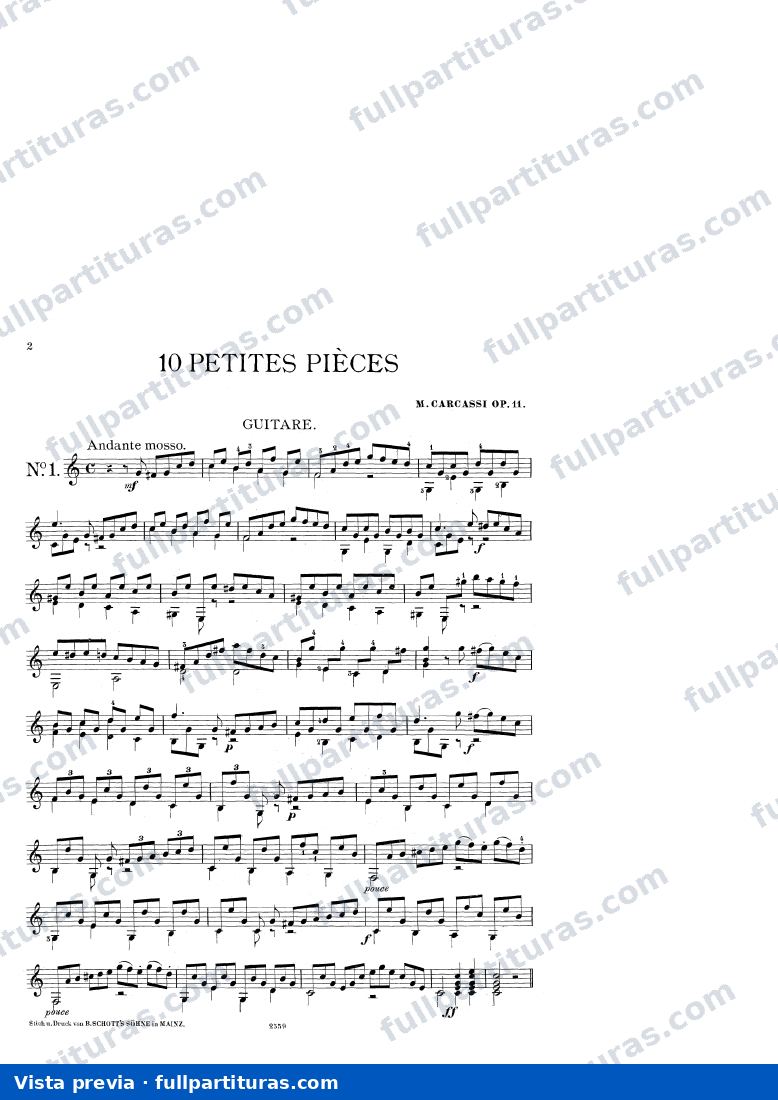 10 PequeÃ±as piezas, Op.11 — preview