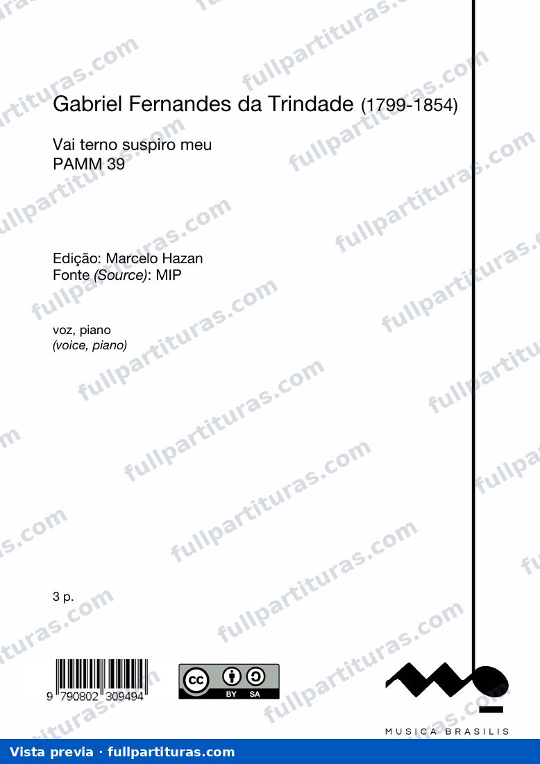 Vai terno suspiro meu — preview