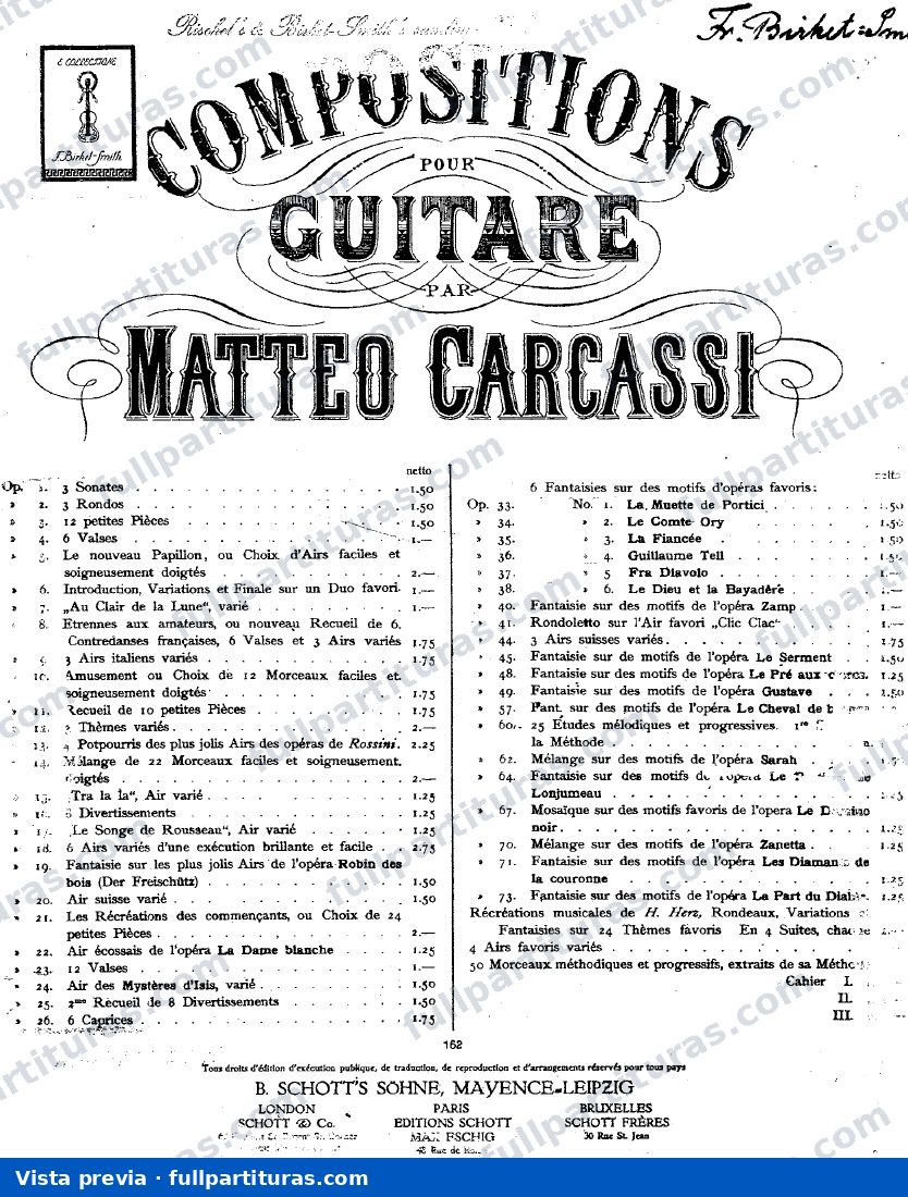 6 Caprices, Op.26 — vista previa