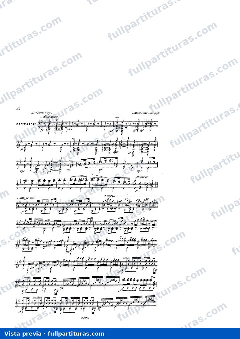 Fantaisie sur 'Le Comte Ory', Op.34 — preview