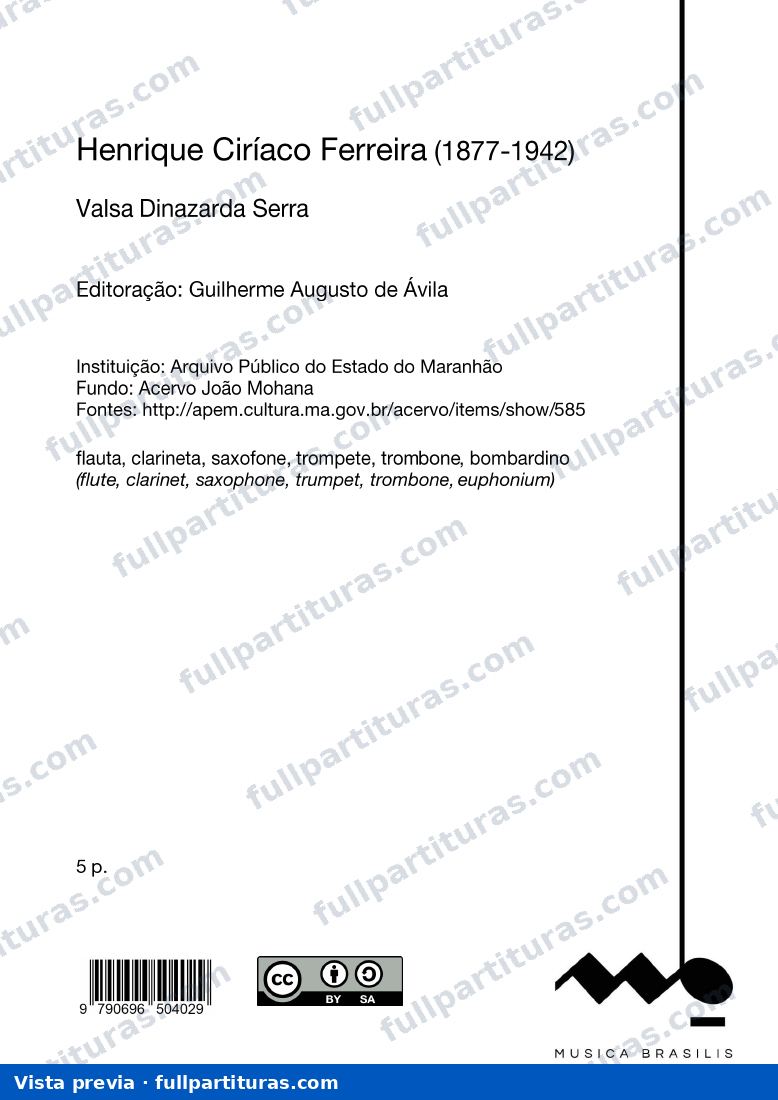 Valsa Dinazarda Serra — preview