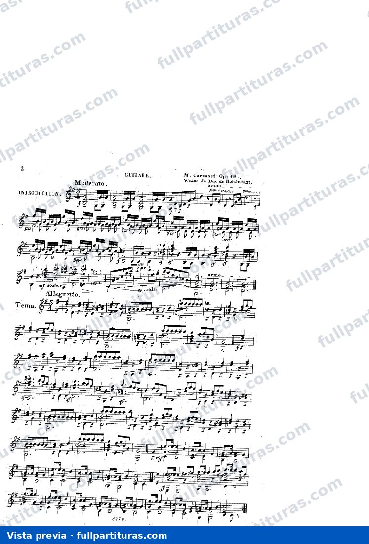 Valse du 'Duc de Reichstadt' variÃ©e, Op.52 — preview