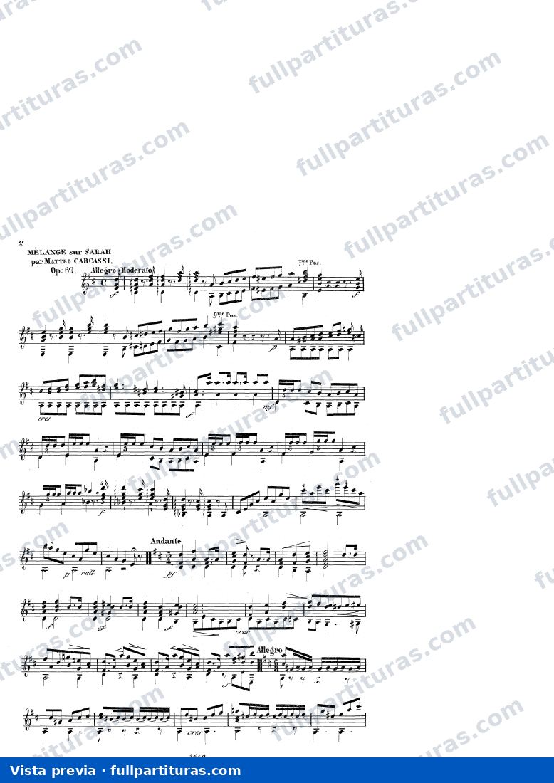 MÃ©lange sur 'Sarah' de Grisar, Op.62 — preview