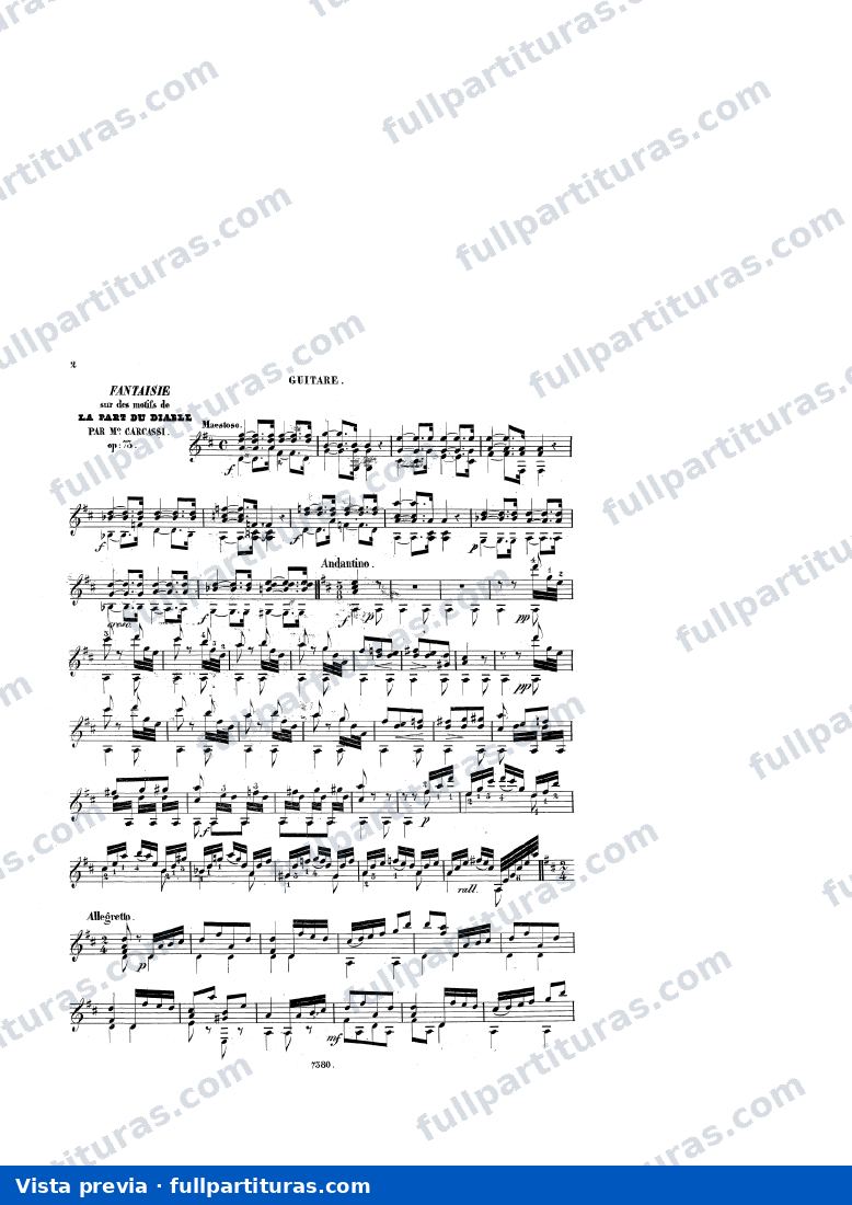 Fantaisie sur les motifs de 'La Part du Diable', Op.73 — preview