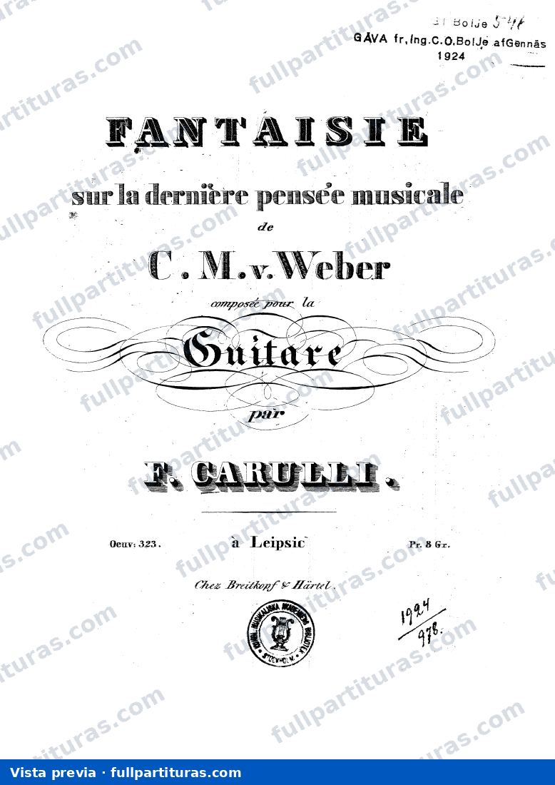 solista: Fantasia Op. 323 — preview