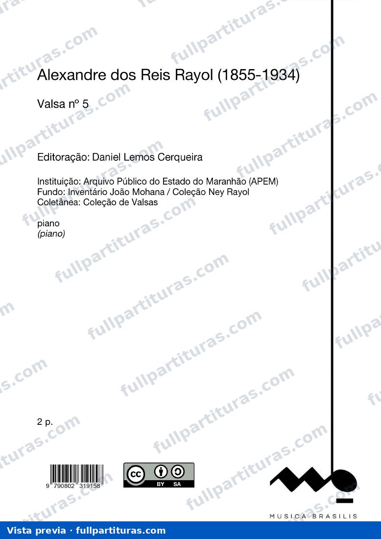 Valsa nº 5 — preview
