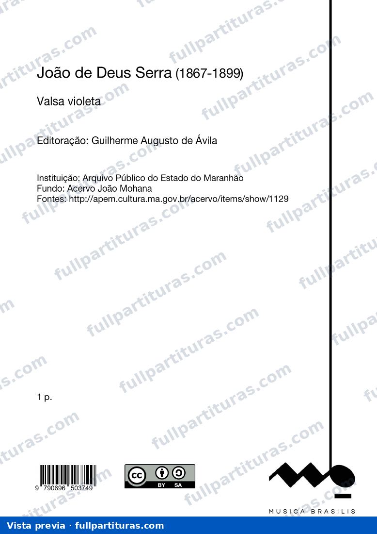 Valsa violeta — preview