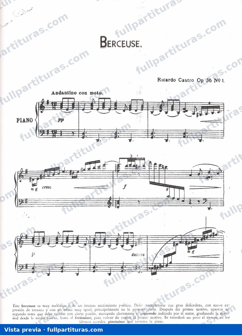 Berceuse Op.36 — preview