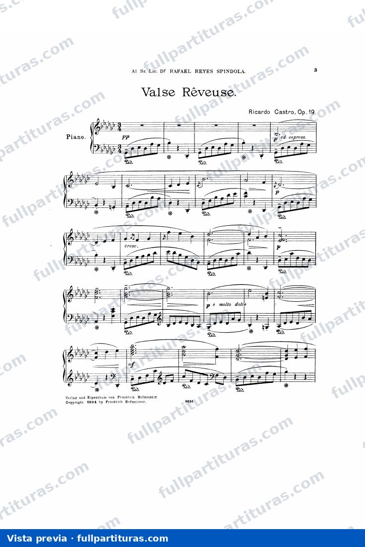 Valse rÃªveuse, Op.19 — preview