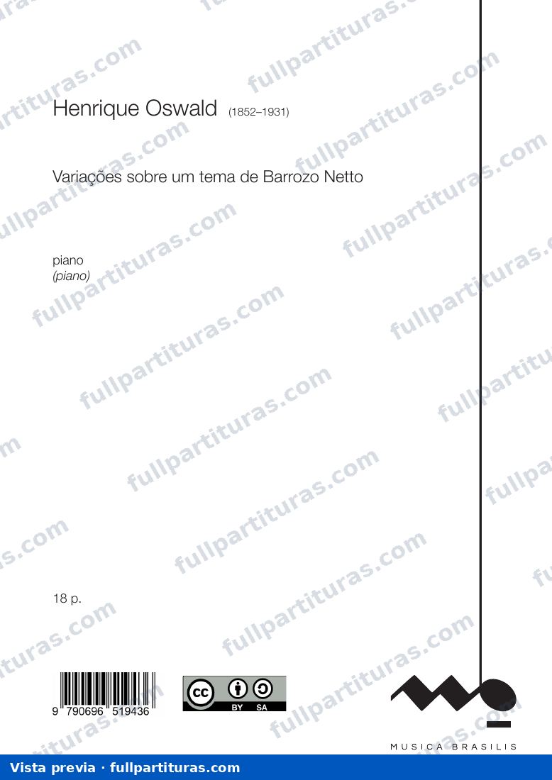 Variações sobre um tema de Barrozo Netto — preview
