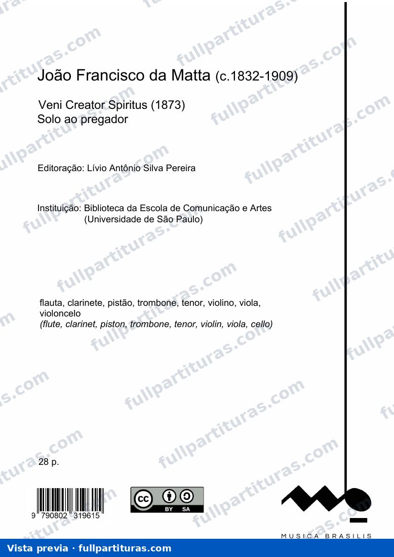 Veni Creator Spiritus — preview