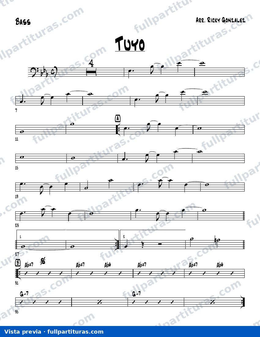 Tuyo — vista previa