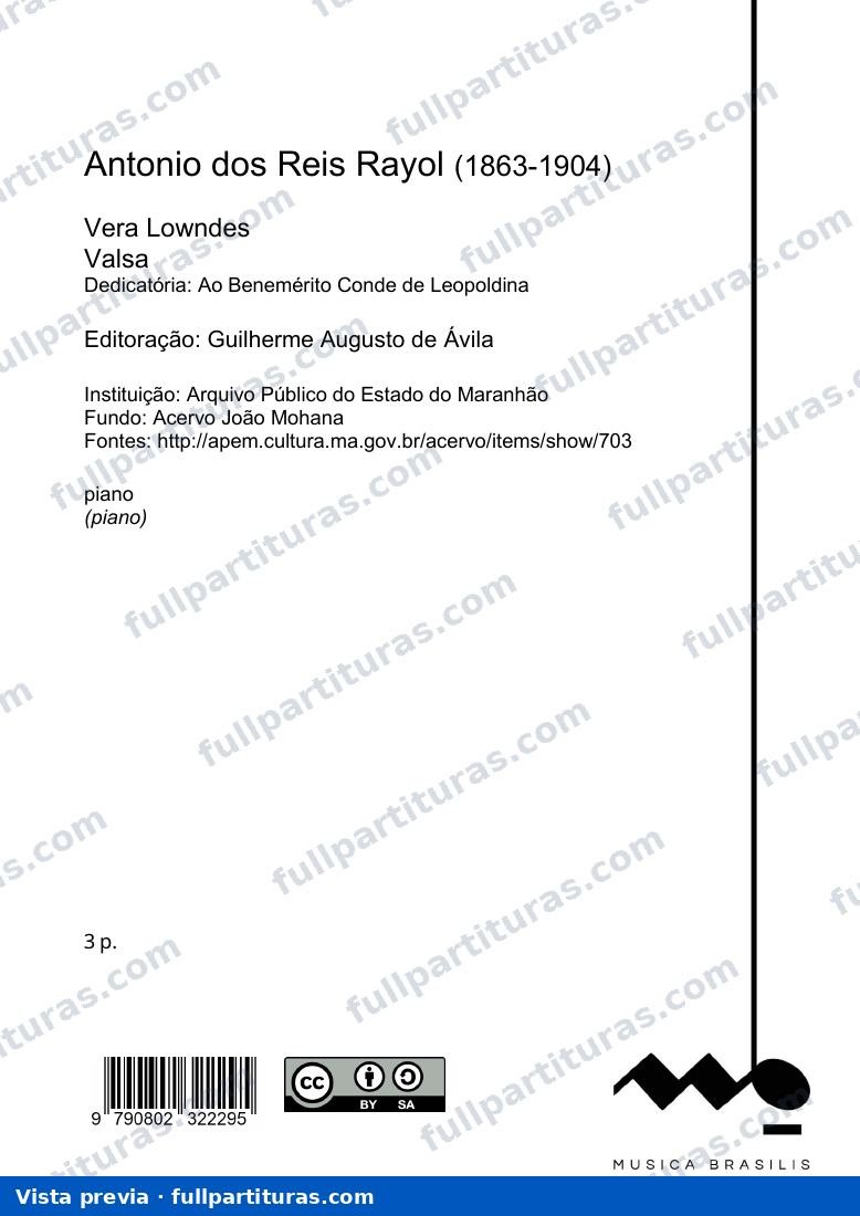 Vera Lowndes — preview