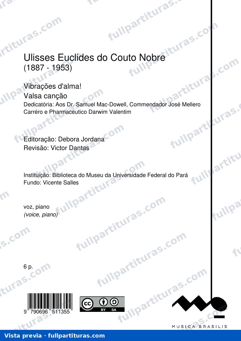 Vibrações d'alma — preview