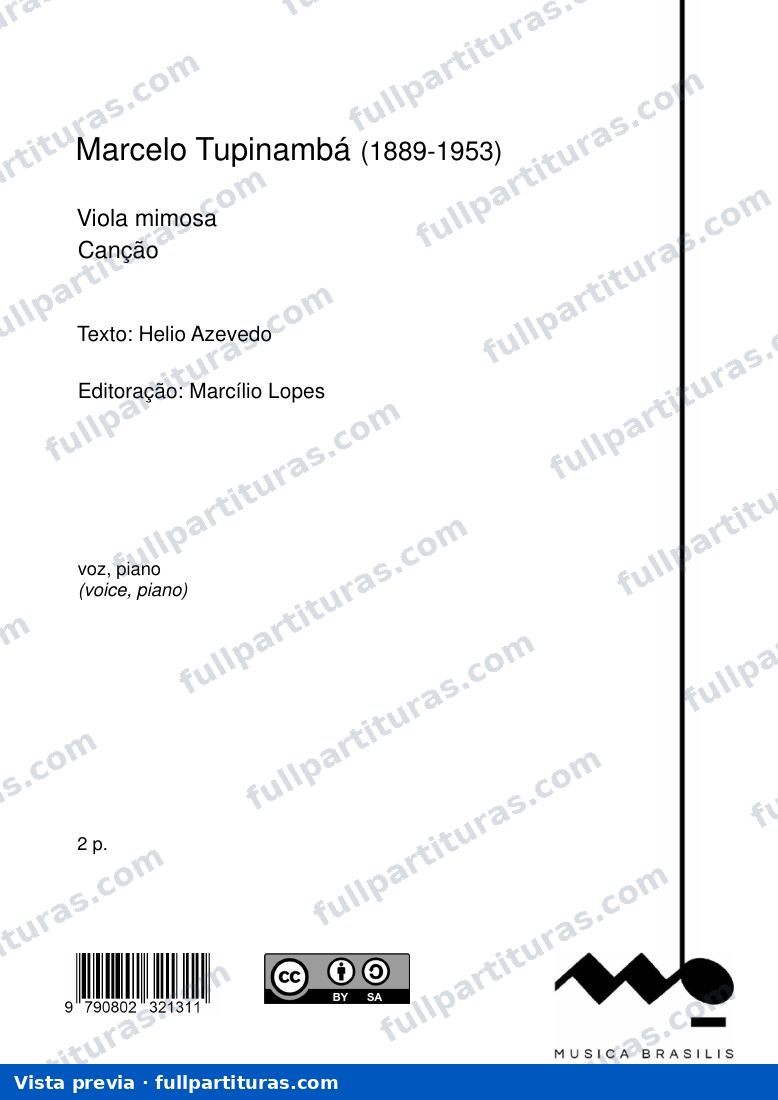 Viola mimosa — preview