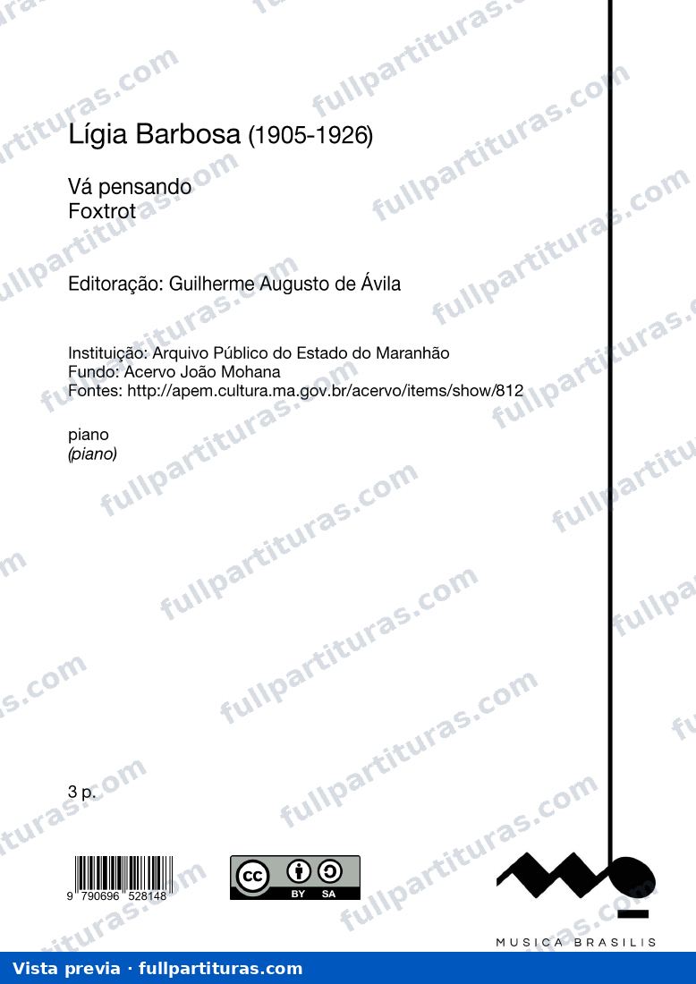 Vá pensando — vista previa