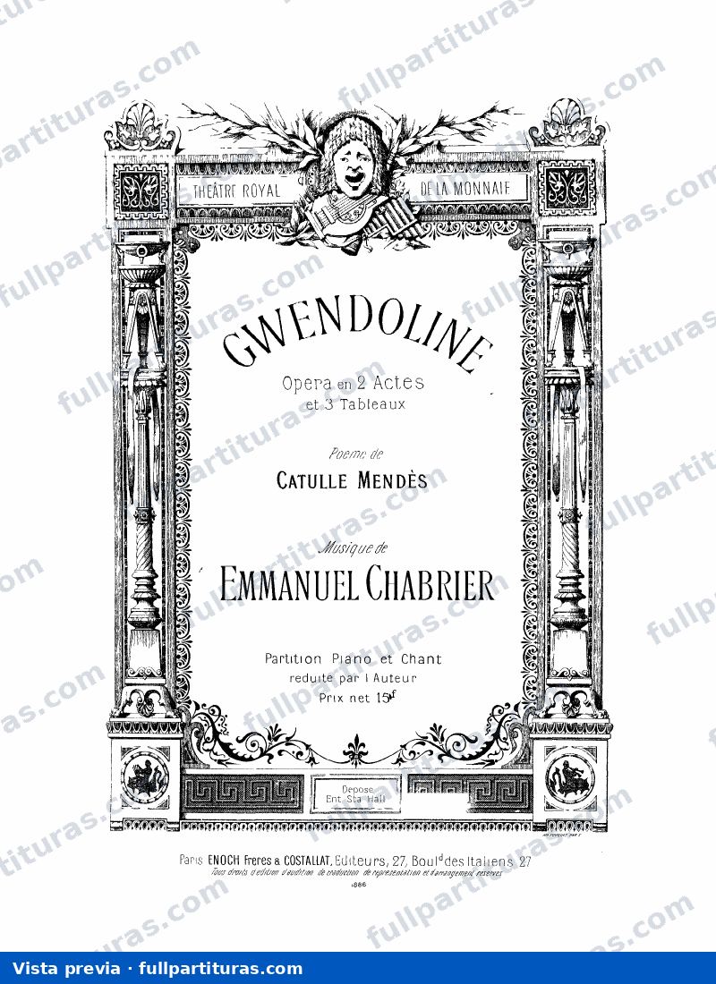 Habanera: Gwendoline — preview