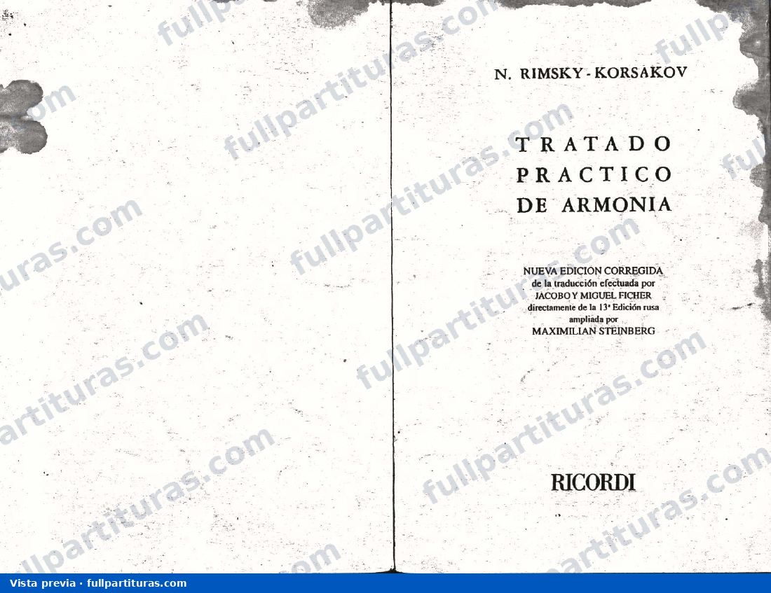 Tratado práctico de armonía — preview