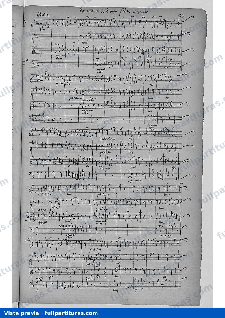 Exaudiat, H.162 — vista previa