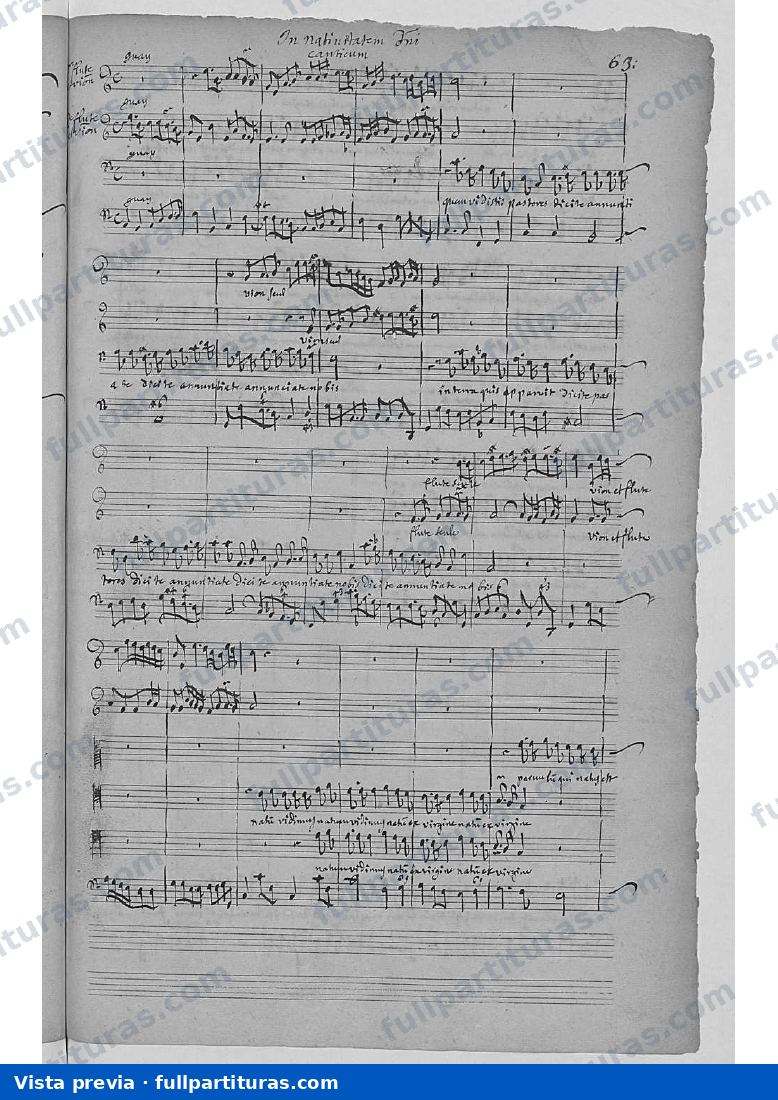 In nativitatem Domini canticum, H.314 — preview