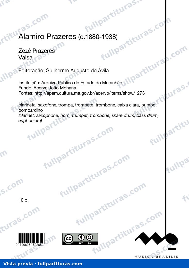Zezé Prazeres — preview