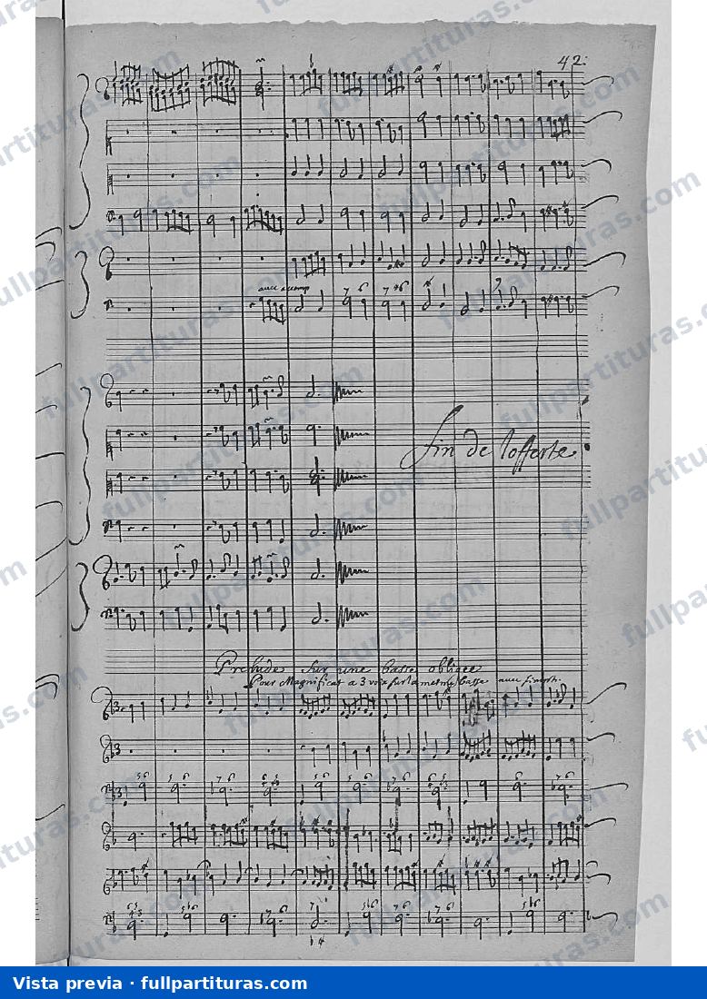 Magnificat, H.73 — preview