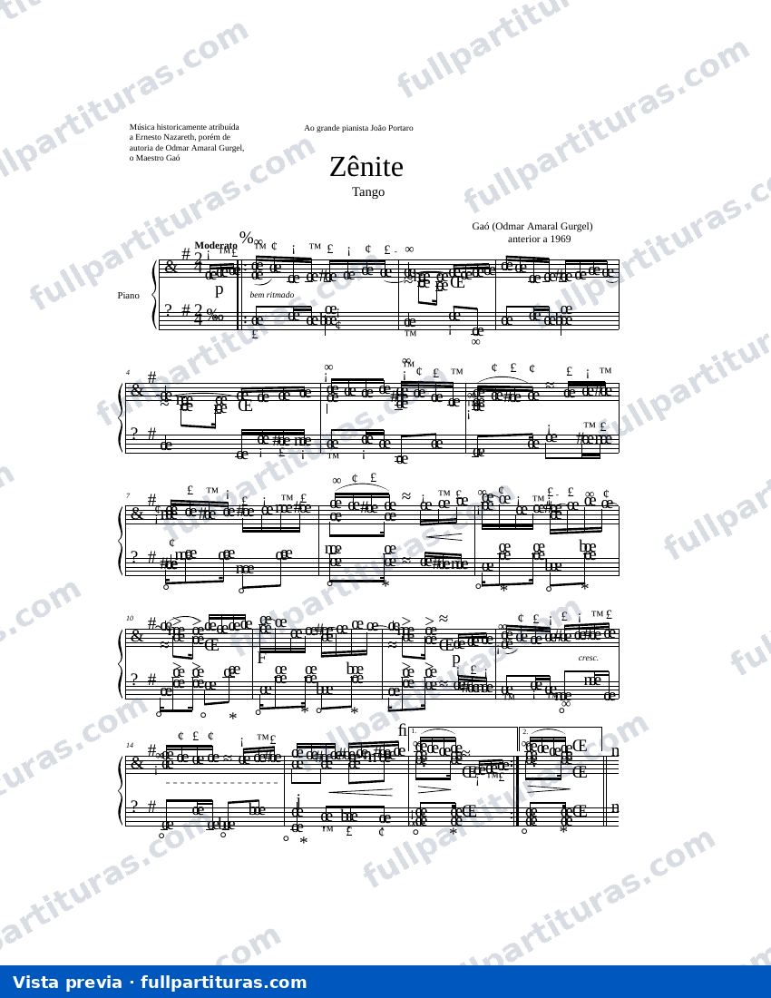 Zênite — preview