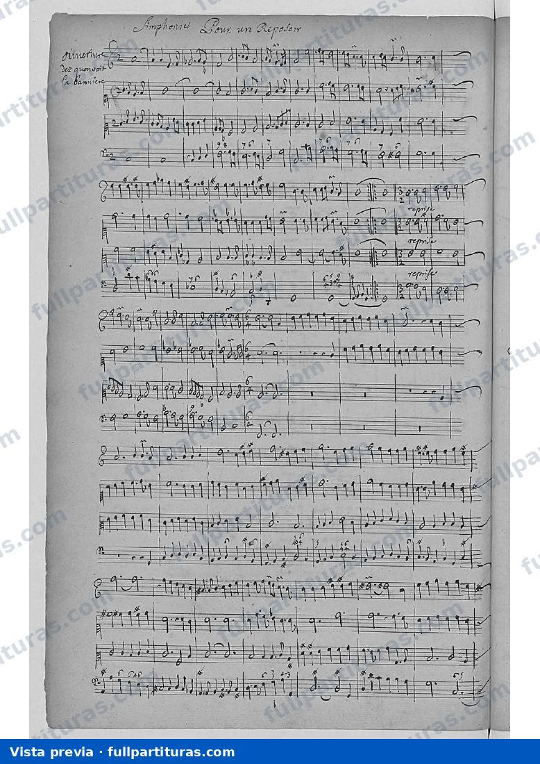 Symphonies pour un reposoir, H.515 — preview