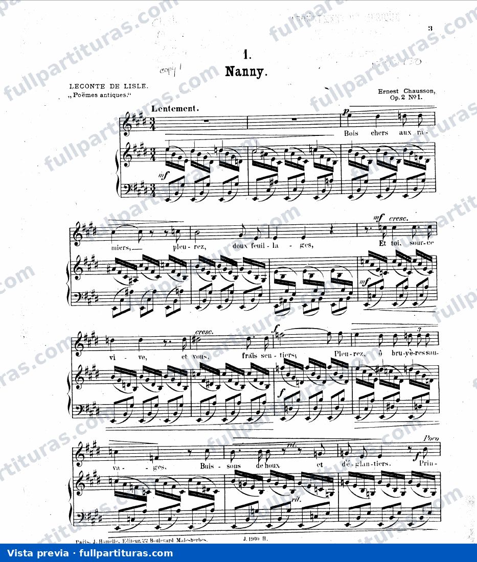 7 Mélodies, Op.2 — preview