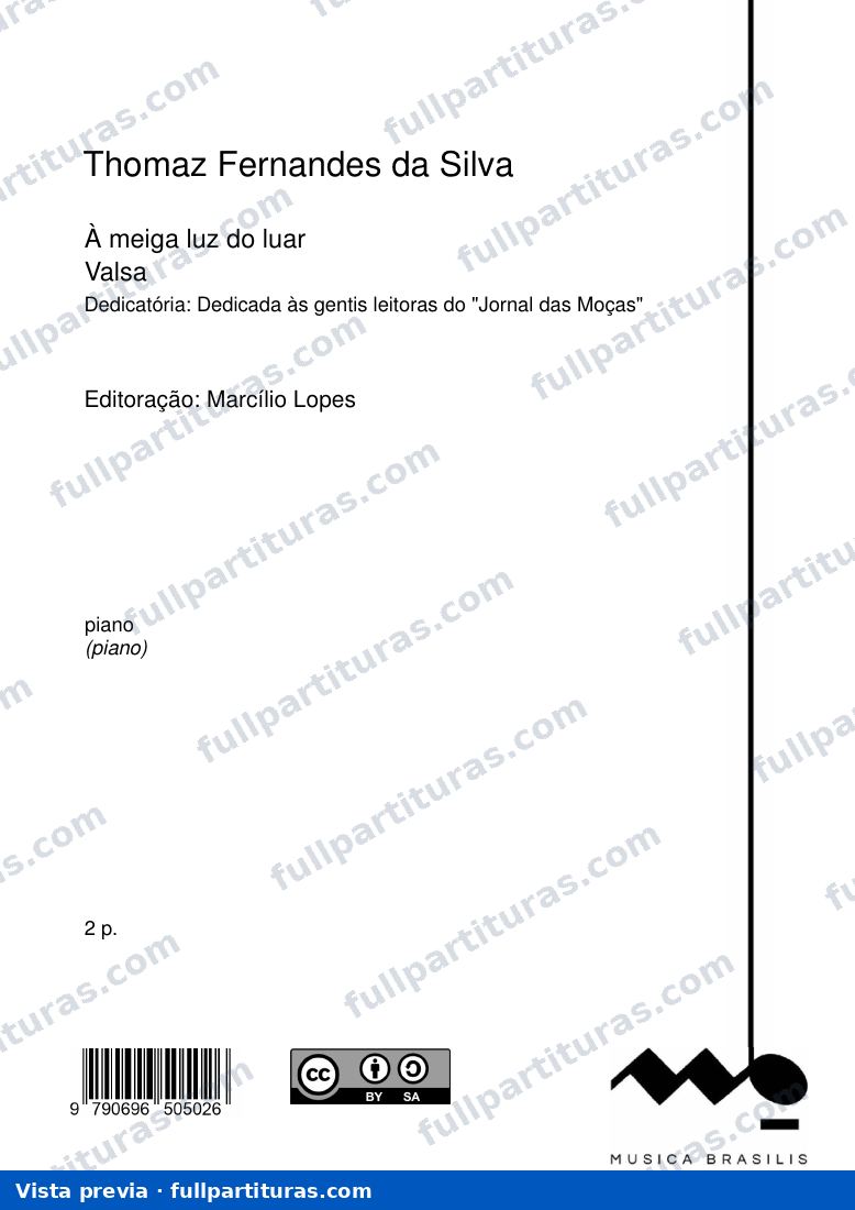 À meiga luz do luar — preview
