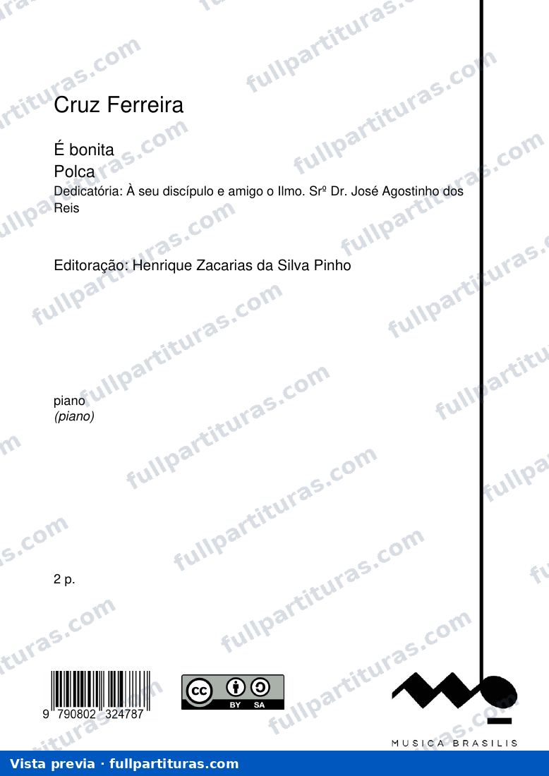 É bonita — preview
