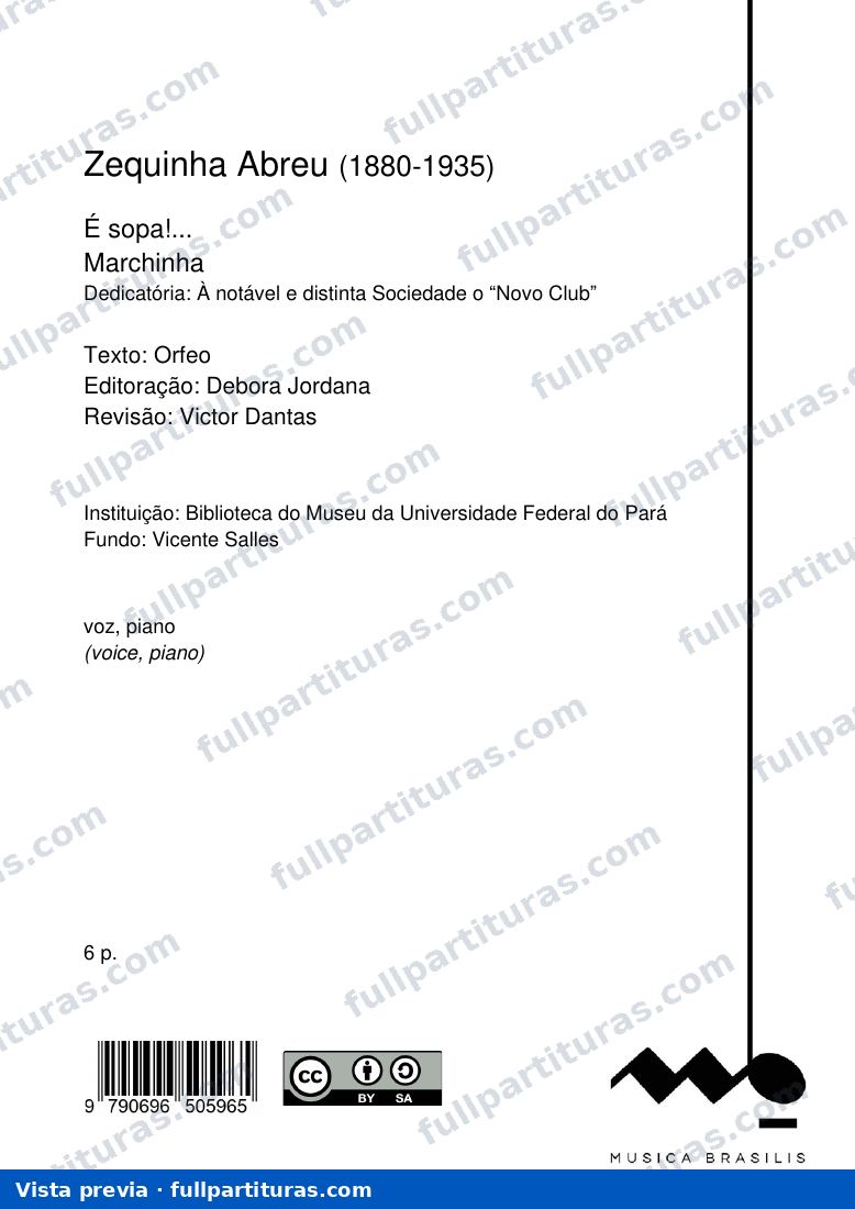 É sopa!... — preview
