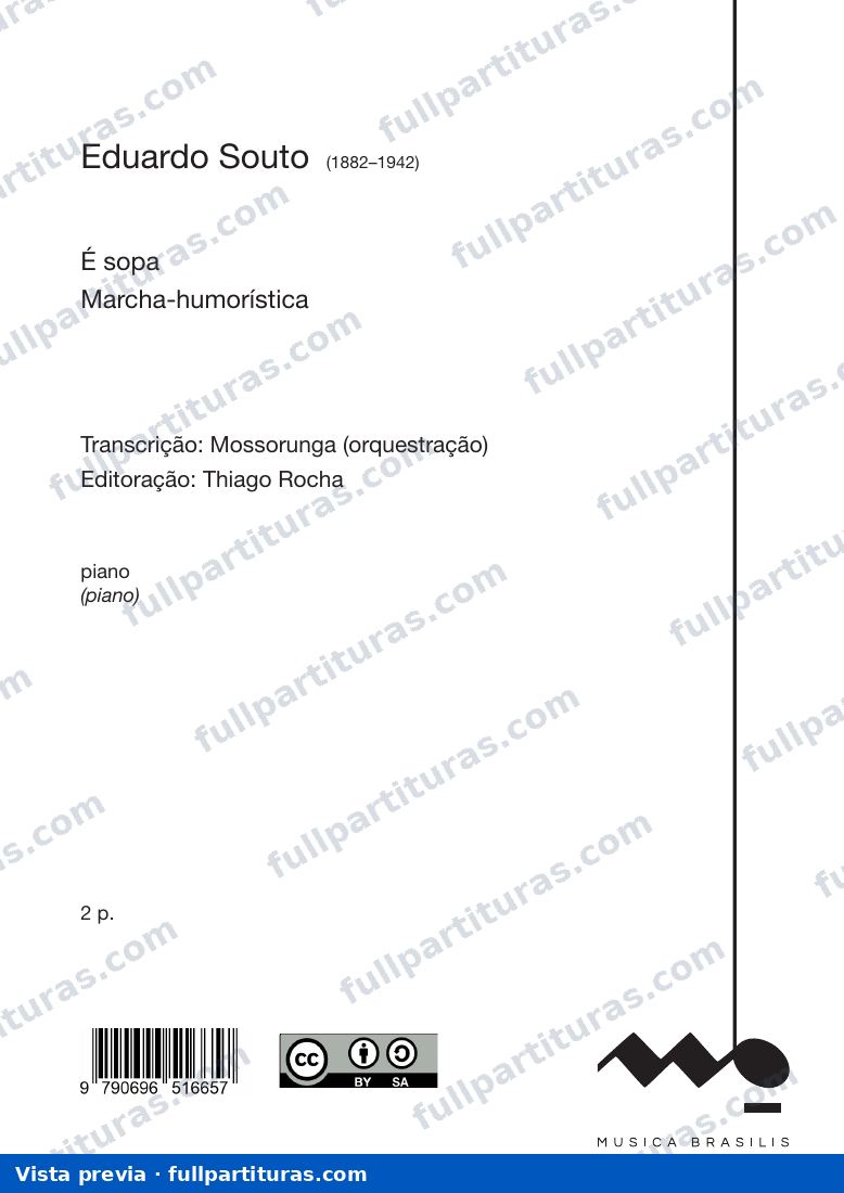É sopa — preview