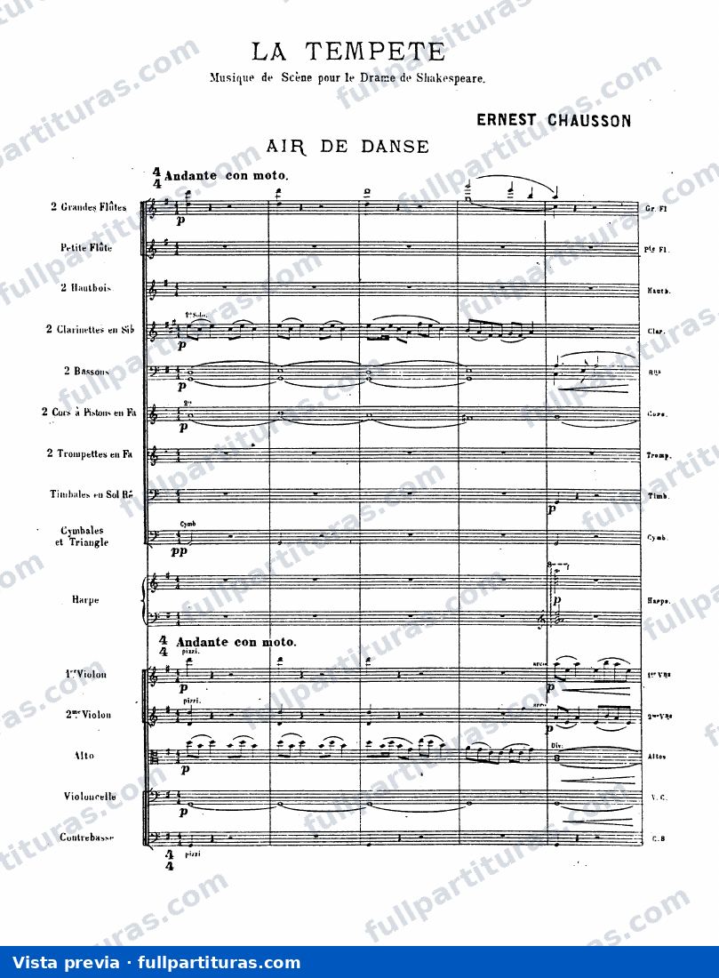 La tempête, Op.18 — preview