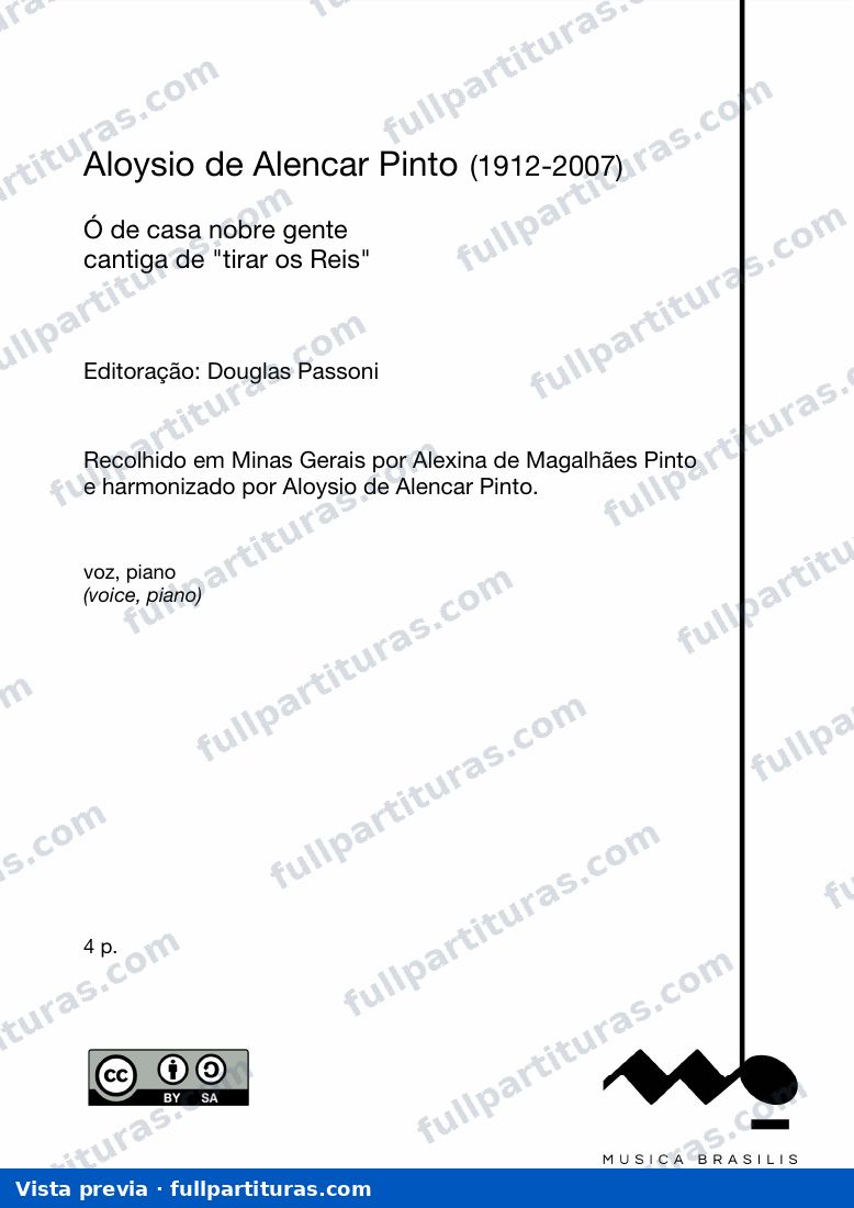 Ó de casa nobre gente — preview