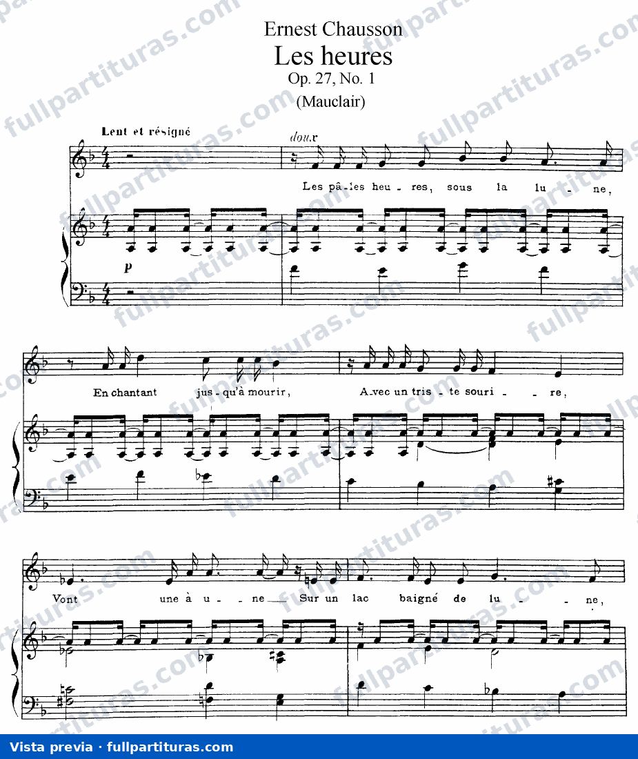 3 Lieder, Op.27 — preview