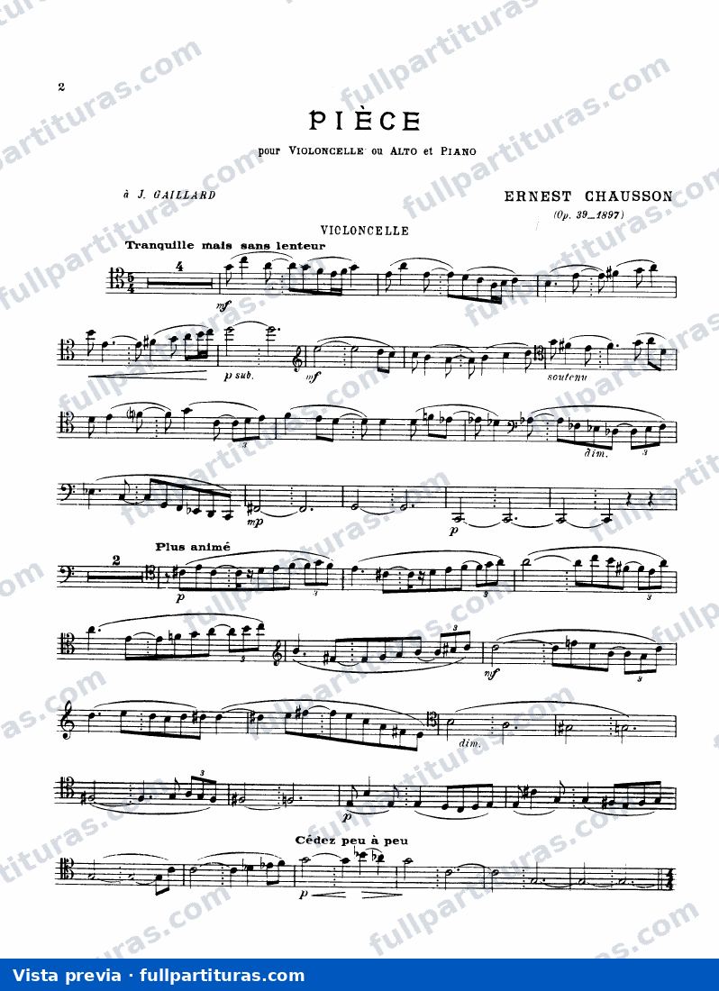 Pièce, Op.39 — preview
