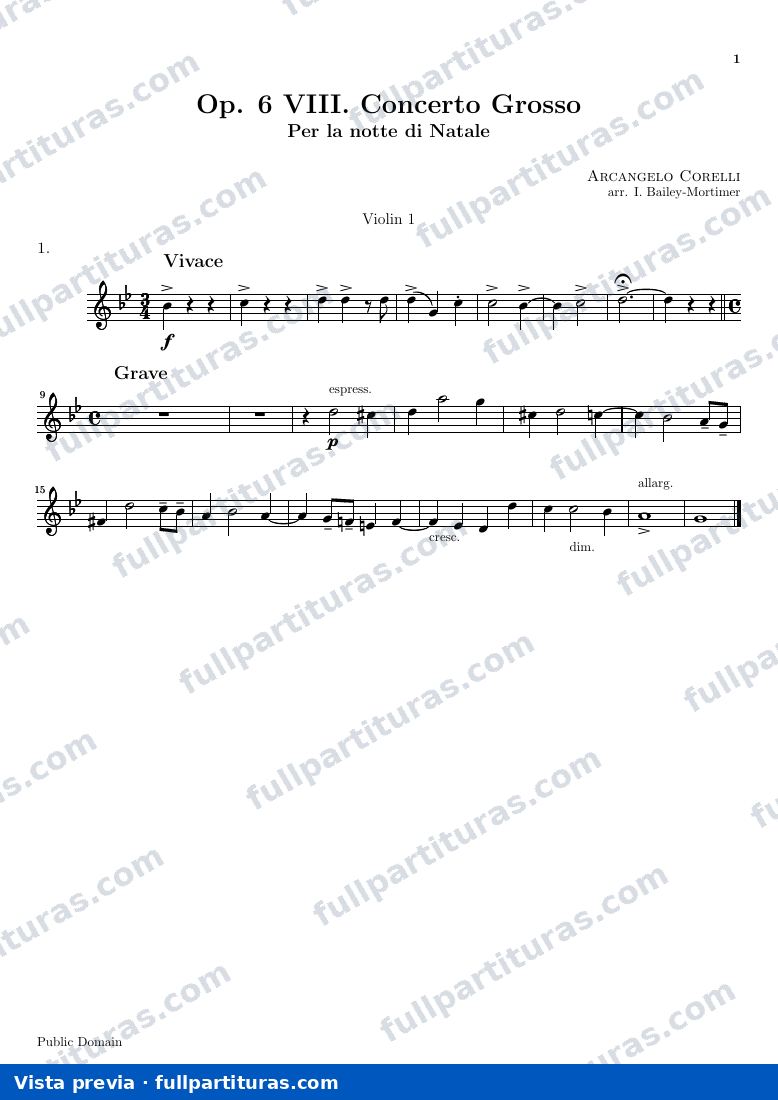 Violín 1 — preview