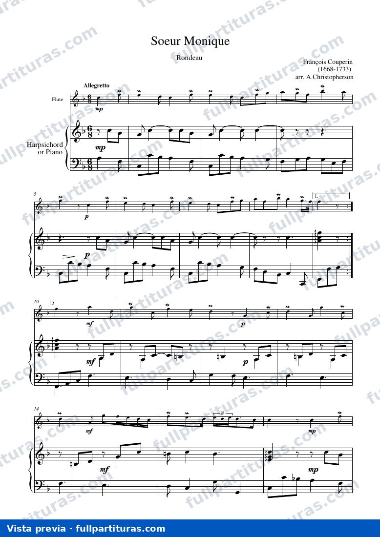 Soeur Monique Rondeau - Flauta y Piano — preview