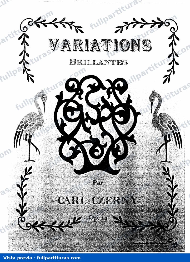Variaciones brillantes Op. 14 — preview
