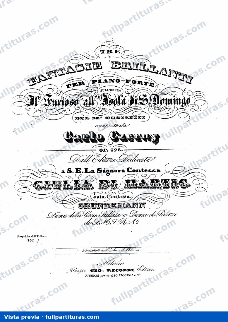 Fantasía Brillante nº 3 sobre la obra de Donizetti Op. 328 — preview