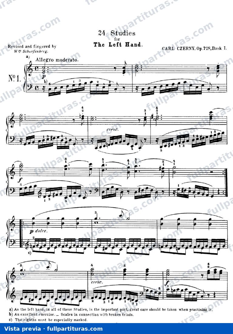 24 Estudios para la mano izquierda — preview